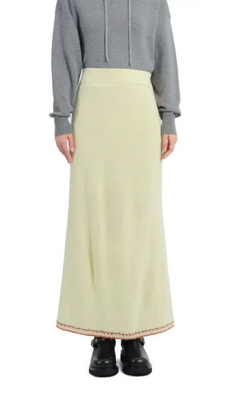 Crochet Trims Pencil Skirt online