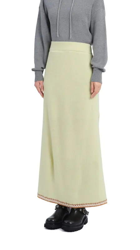 Crochet Trims Pencil Skirt online