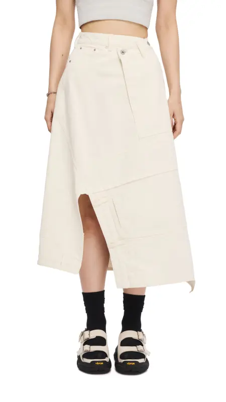 Rebuilt Denim Skirt online