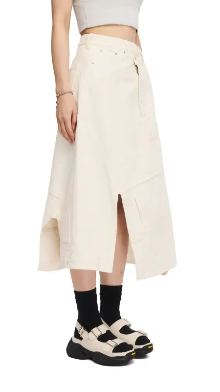 Rebuilt Denim Skirt online